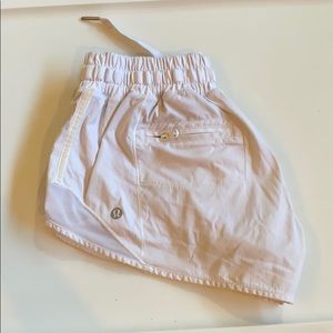 Lululemon Speed Shorts 2.5” White Size 4